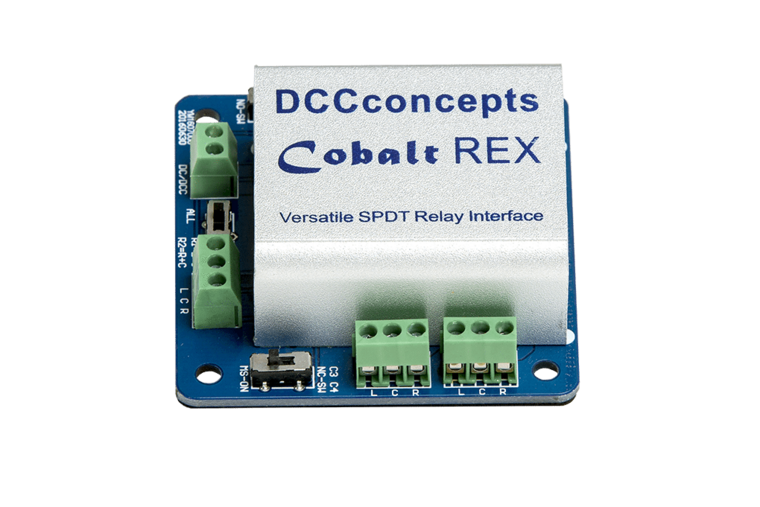 Cobalt Rex veelzijdige relaisboard - DCC concepts