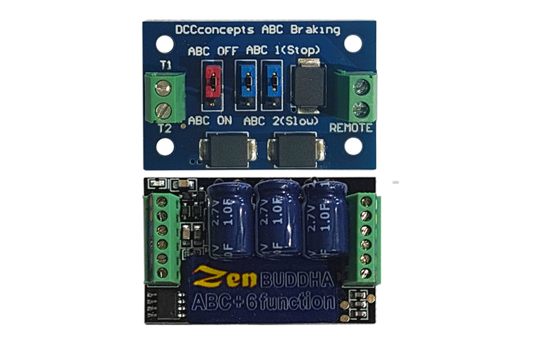 Zen Black decoder voor schaal O en groter - met ABC module en ingebouwde buffer - DCC concepts