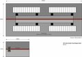 Bouwpakket HO/OO: Dubbelspoor locloods natuursteen - Metcalfe - PO337