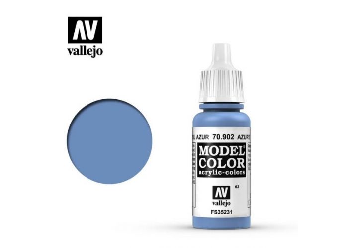 azuur blauw - Vallejo 70.902 - waterbasis acrylverf |